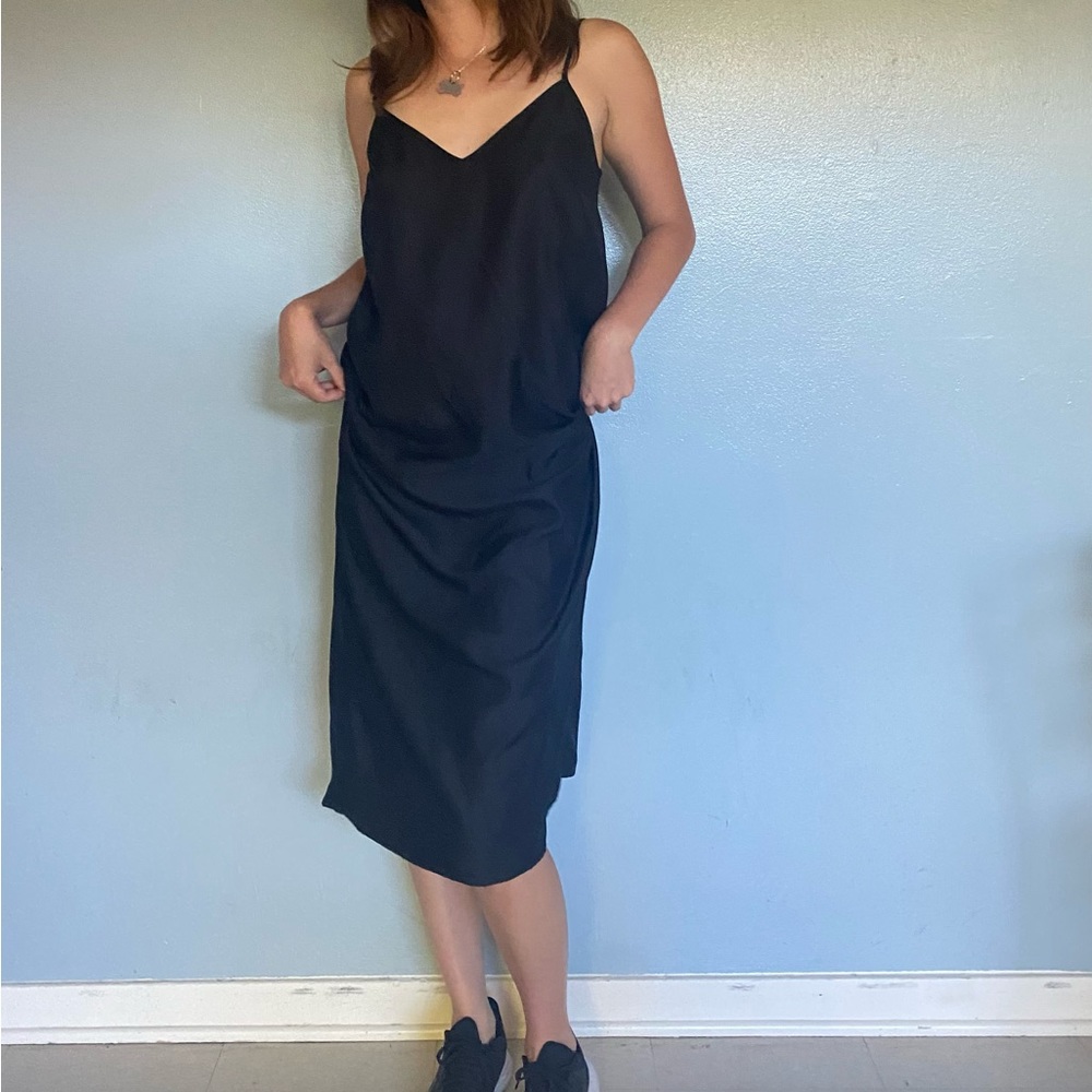 Long black dress